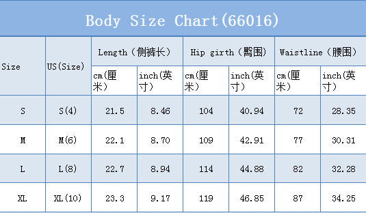 Women's Sexy Tight Fitting Printed Denim Shorts 8