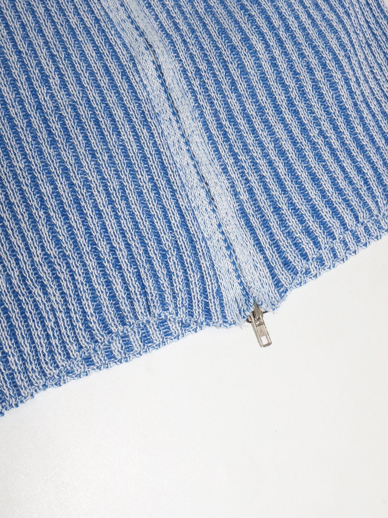 Women Knitting zipper sweater jacket 13