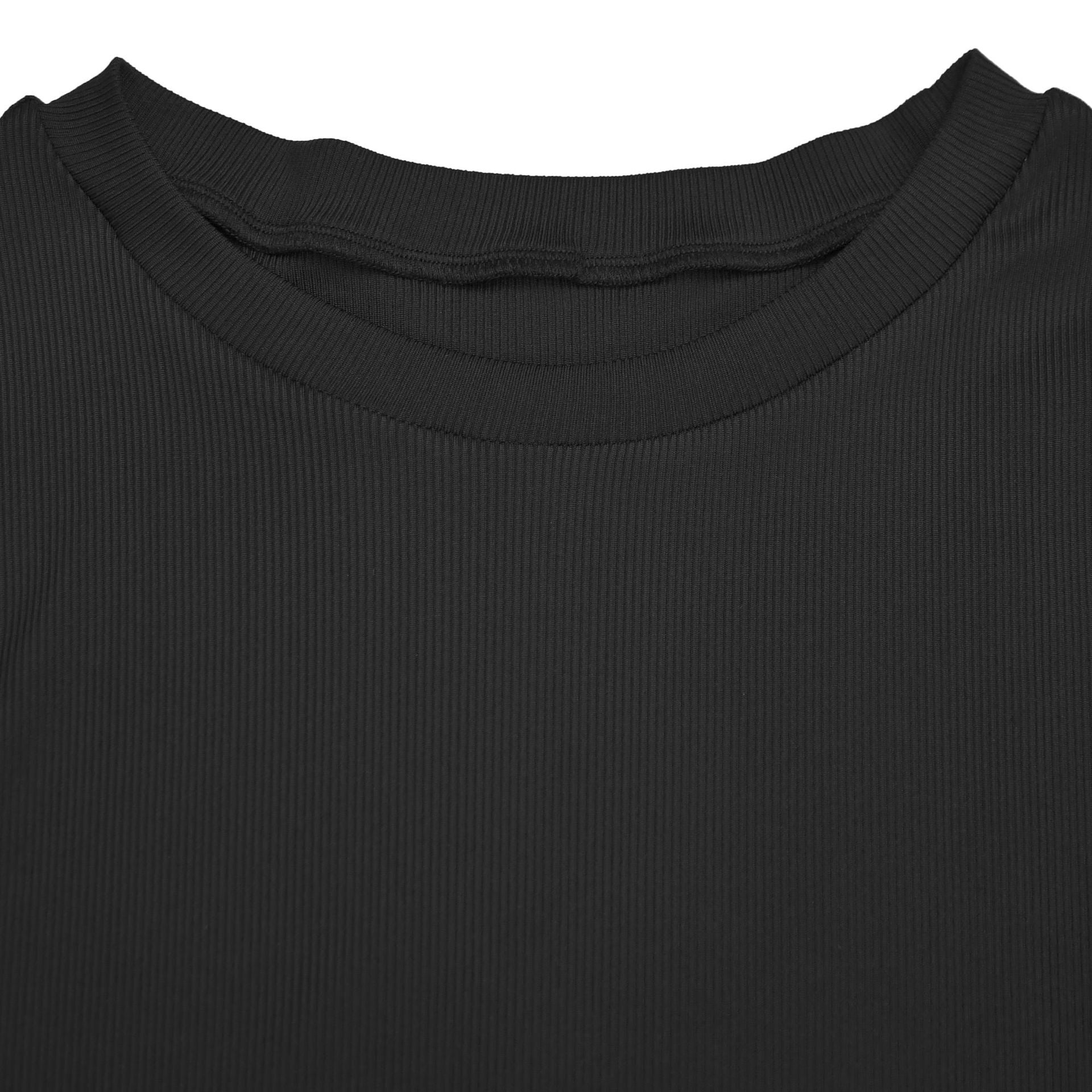 Women Solid Round Neck Tassel Dress 20