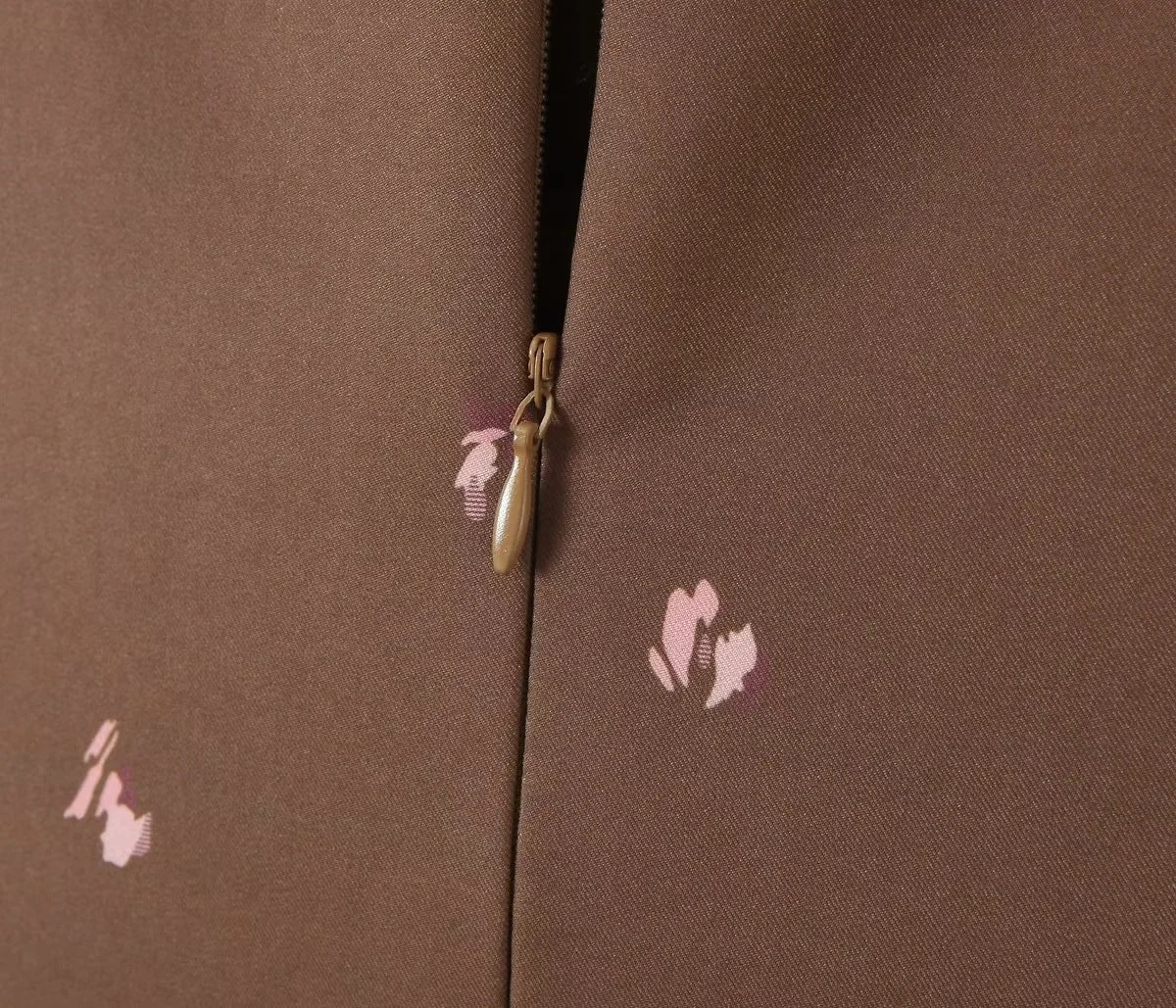 Women Summer French sexy belted pleated printed suspender dress 10