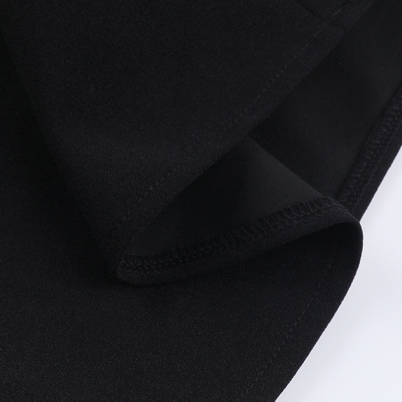 Women autumn Pearl Square Neck Bodycon Dress 26