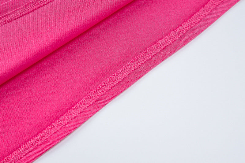 Women Autumn and Winter Finger Cots Long Sleeve Sexy Round Neck Bodycon Dress 18