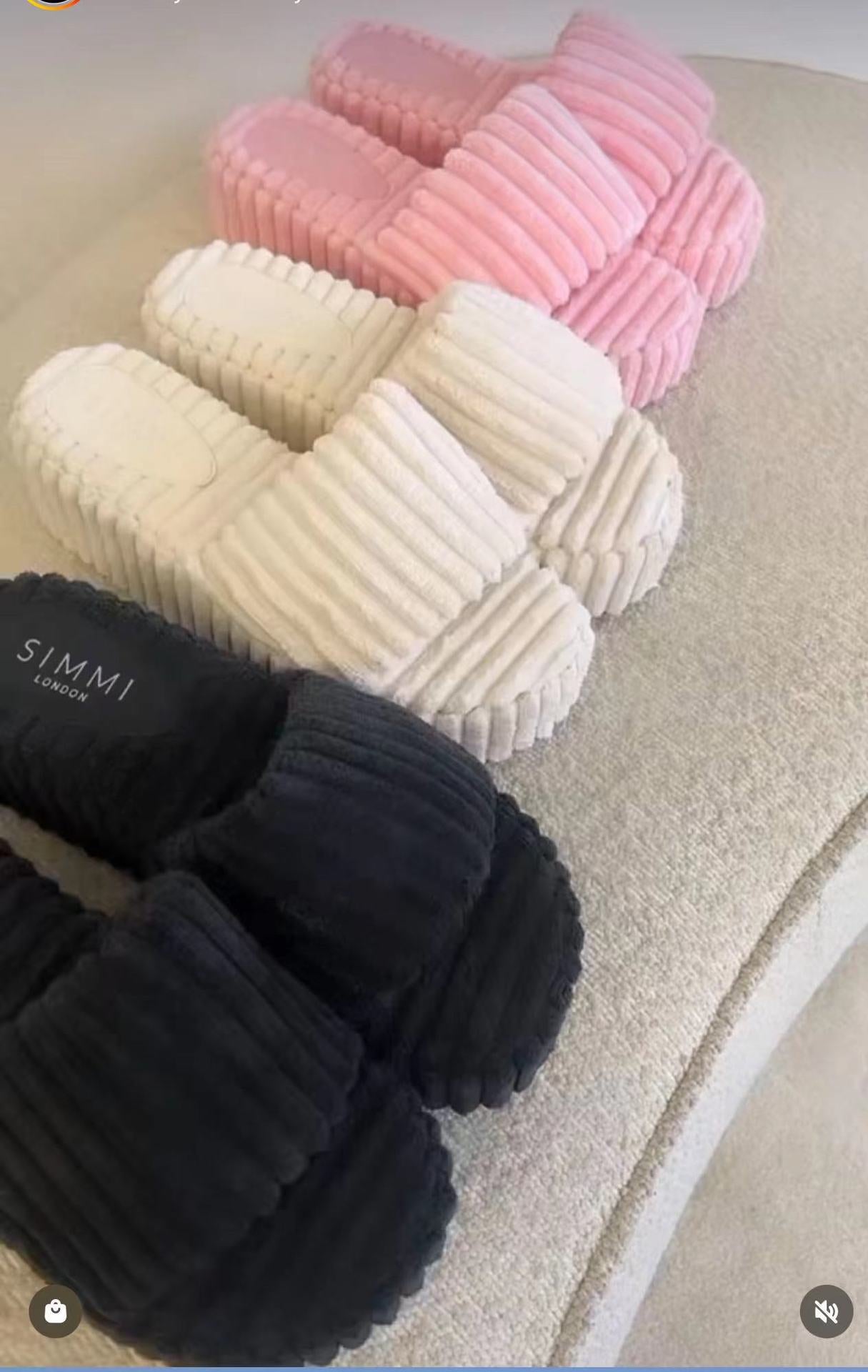 Plus Size Platform Outdoor Wear Fur Slipper 7