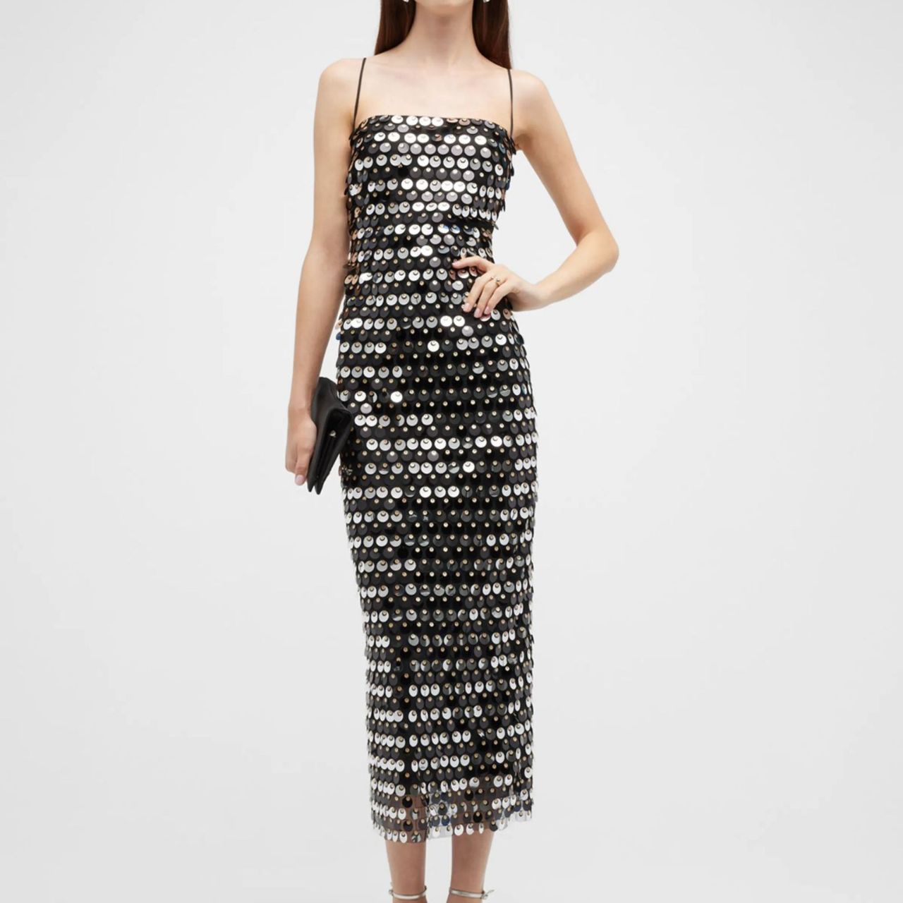 Spring Summer Style Fashionable And Sexy Women's Sequined Irregular Dress 12