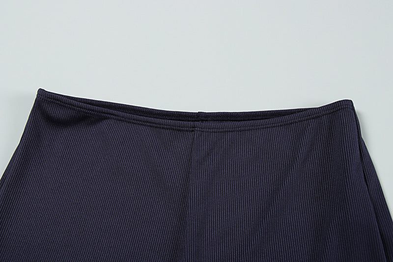 Summer Women's Fashion Sexy Strap Lace Casual Shorts Set 9