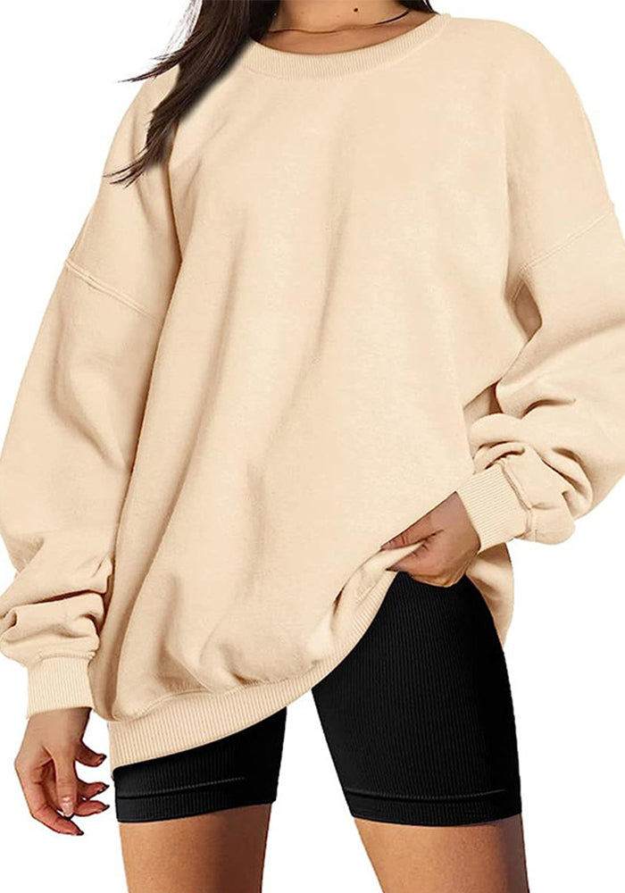 Women's Spring Casual Long Sleeve Tops Fashionable Loose T-Shirt