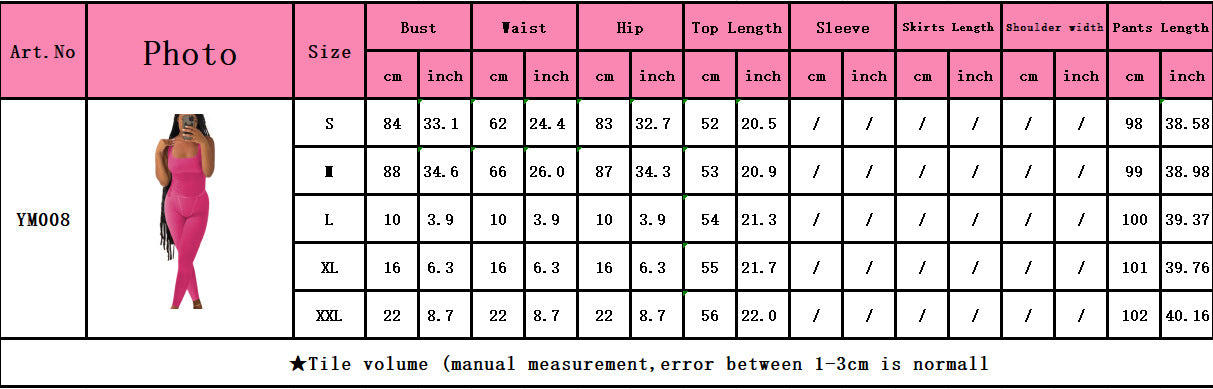 Women's Fashion Ribbed Solid Color Vest Tight Fitting Pants Two-Piece Set 20