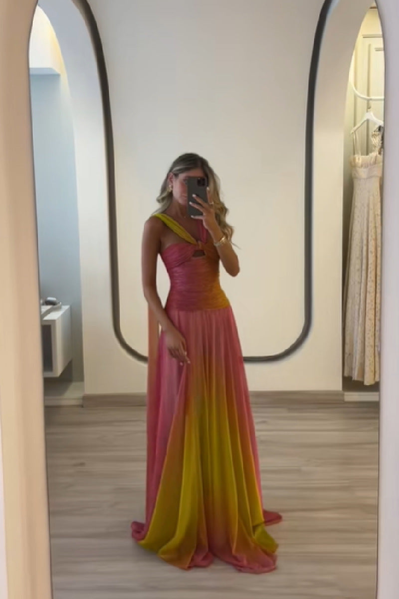 Women's Summer Gradient Long Dress 3