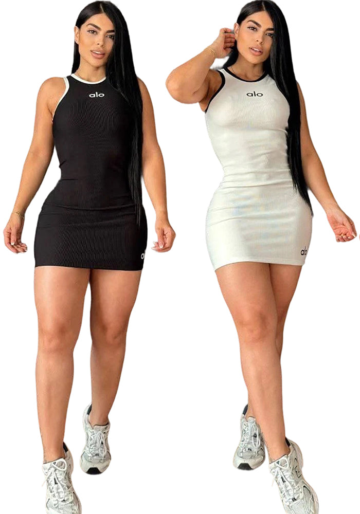 Summer Casual Sleeveless Bodycon Mini Dress