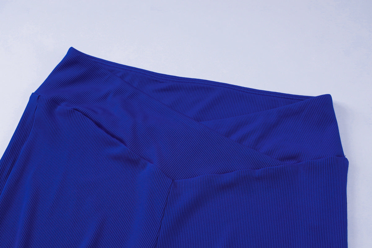 Women winter solid long-sleeved zipper top Pant two-piece set 13