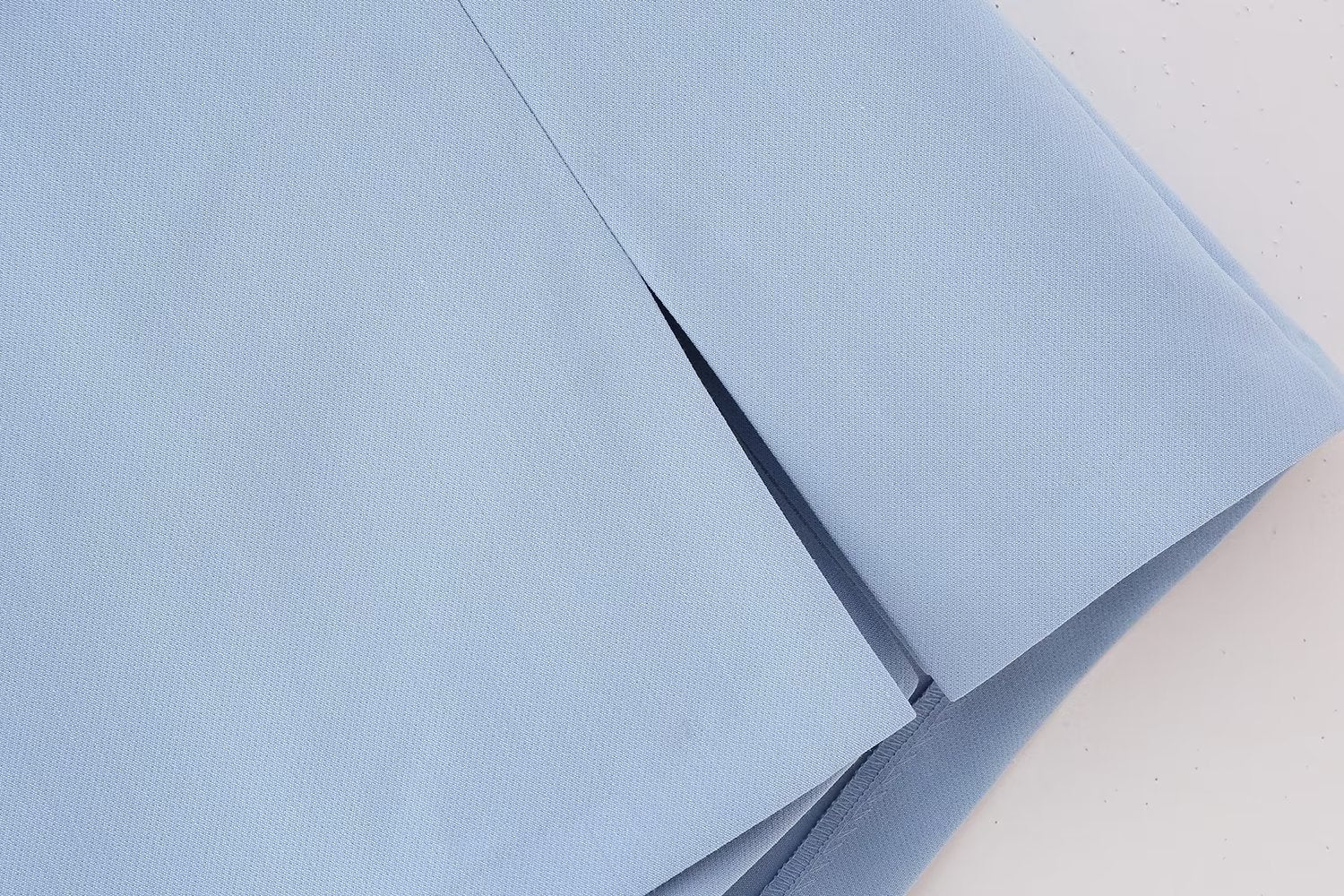 Solid color High Waist Slit Mini Culottes 10