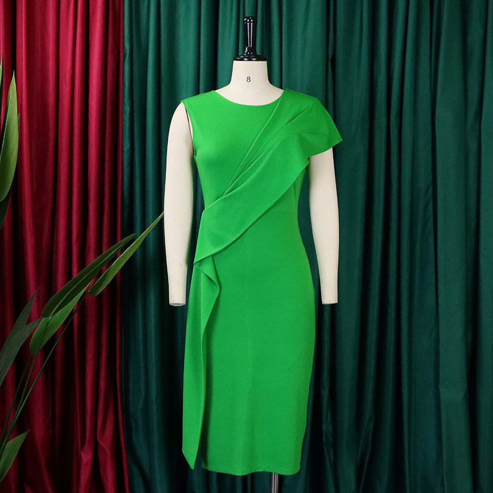 Women's Summer Fashion Bodycon Tonle Plus Size African Dress 15