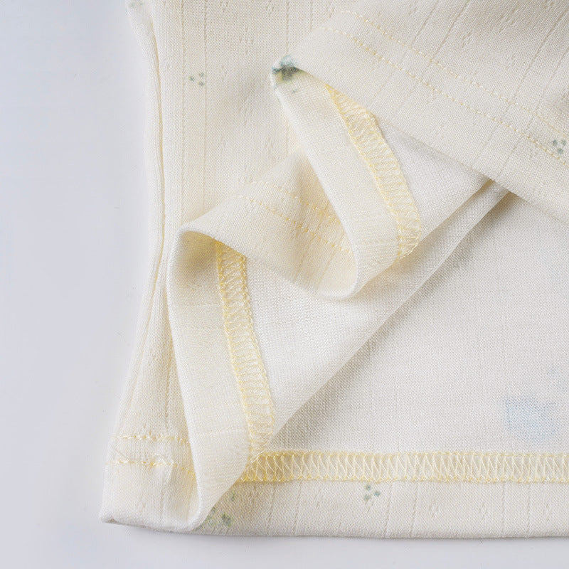 Women Floral Contrast Comfortable Crop Suspender Top and Shorts Two-piece Set 16