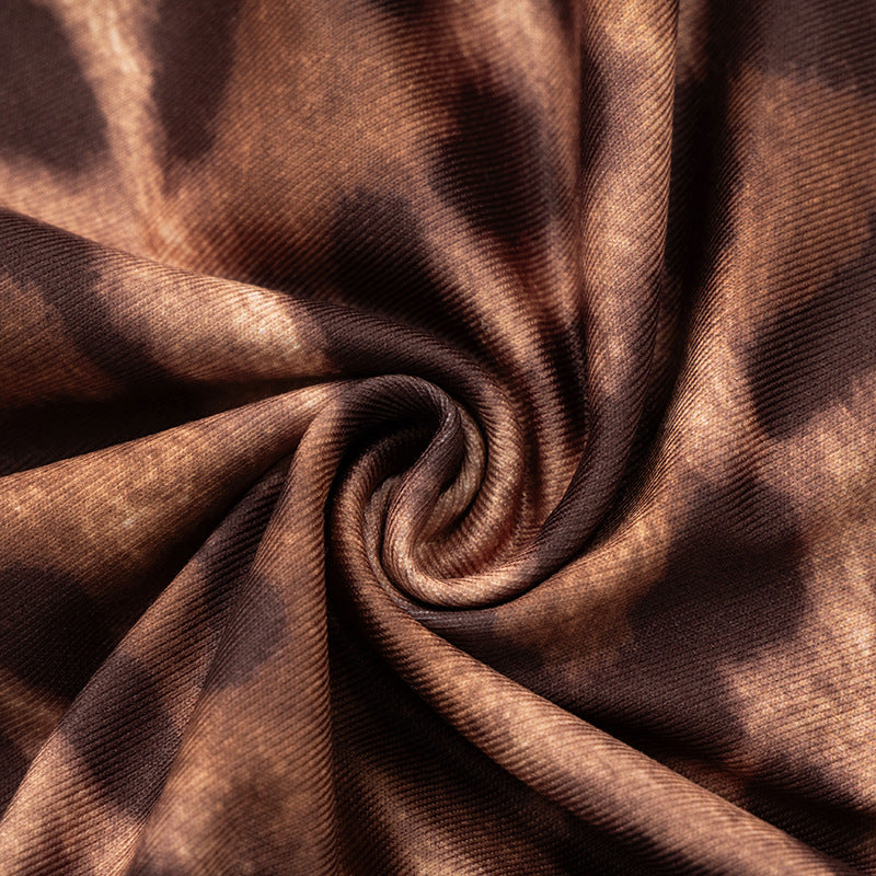 Fashion long sleeve Round Neck top slim skirt two-piece set for women 19