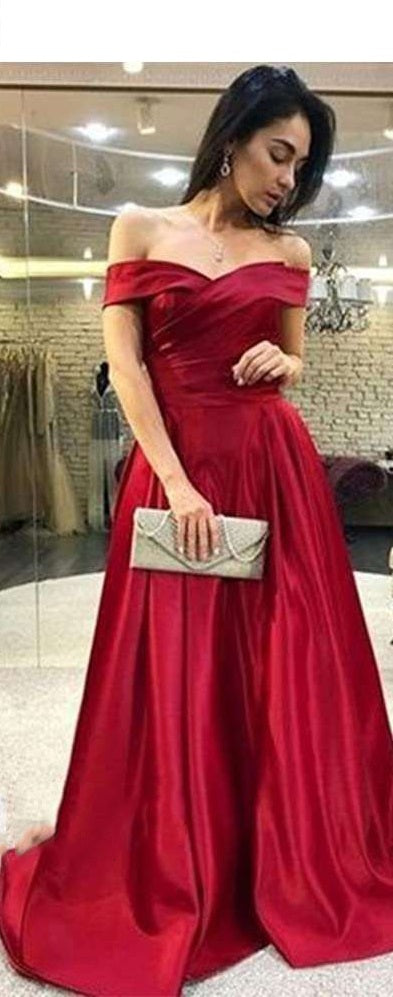 Women Off Shoulder trailing evening dress（Processing time need 3-6 days） 9