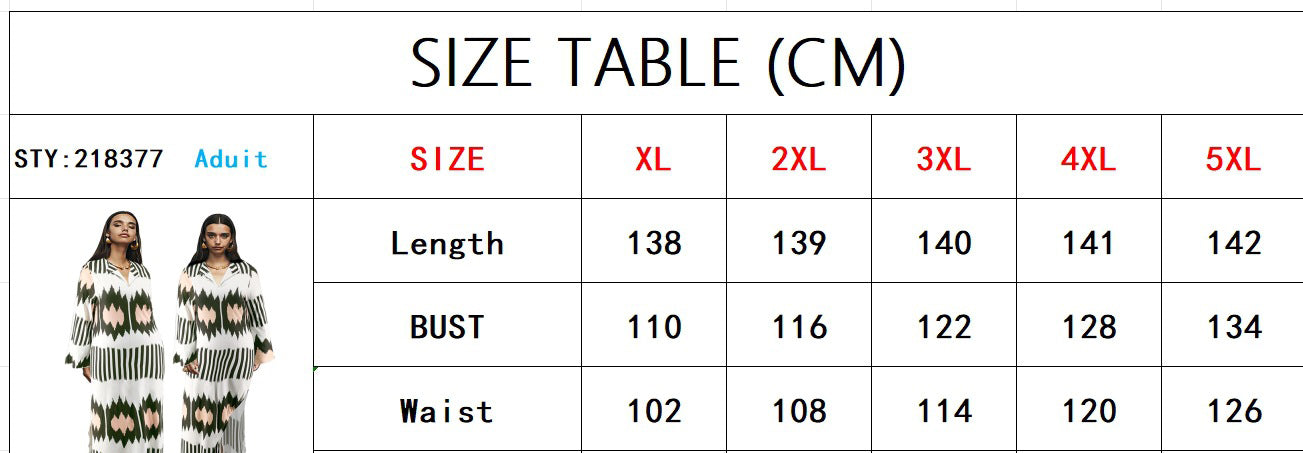 Plus Size Women's Turndown Collar Long Sleeve Slit Casual Dress 8