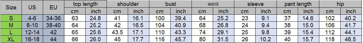 Summer Monkey Print Home Clothes Adult Women's Pajamas Set 12