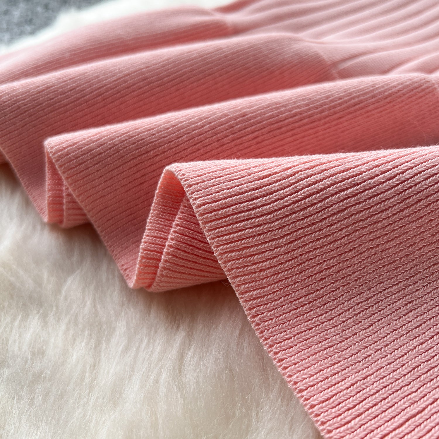 Summer Women's V-Neck Slim Waist Slim Fit Short Sleeve Knit Bodycon Mermaid Mini Dress 12