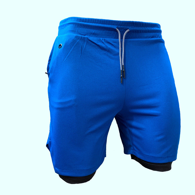 Men's Quick-Drying Knee-Length Shorts Casual Fitness Shorts 6