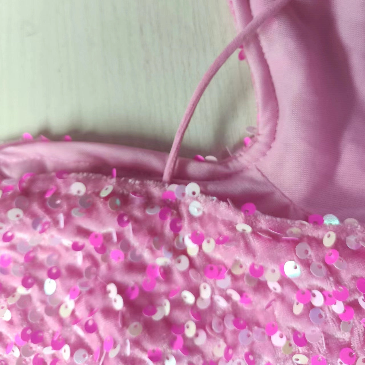 Plus Size Women Sequin Summer Casual Round Neck Short Sleeve Solid Dress 21