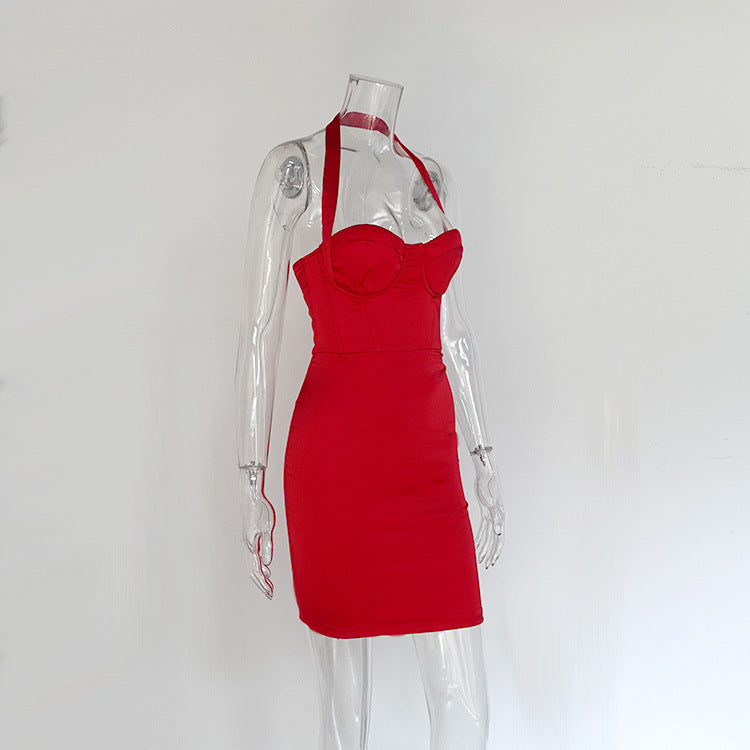 Women Spring Sexy Party Bodycon Backless Dress 14