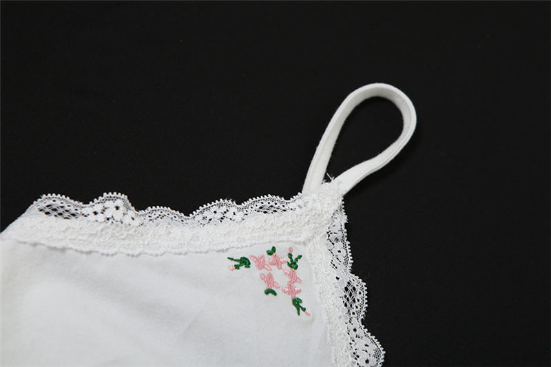 Summer Women sexy lace vest and shorts two-piece set 12