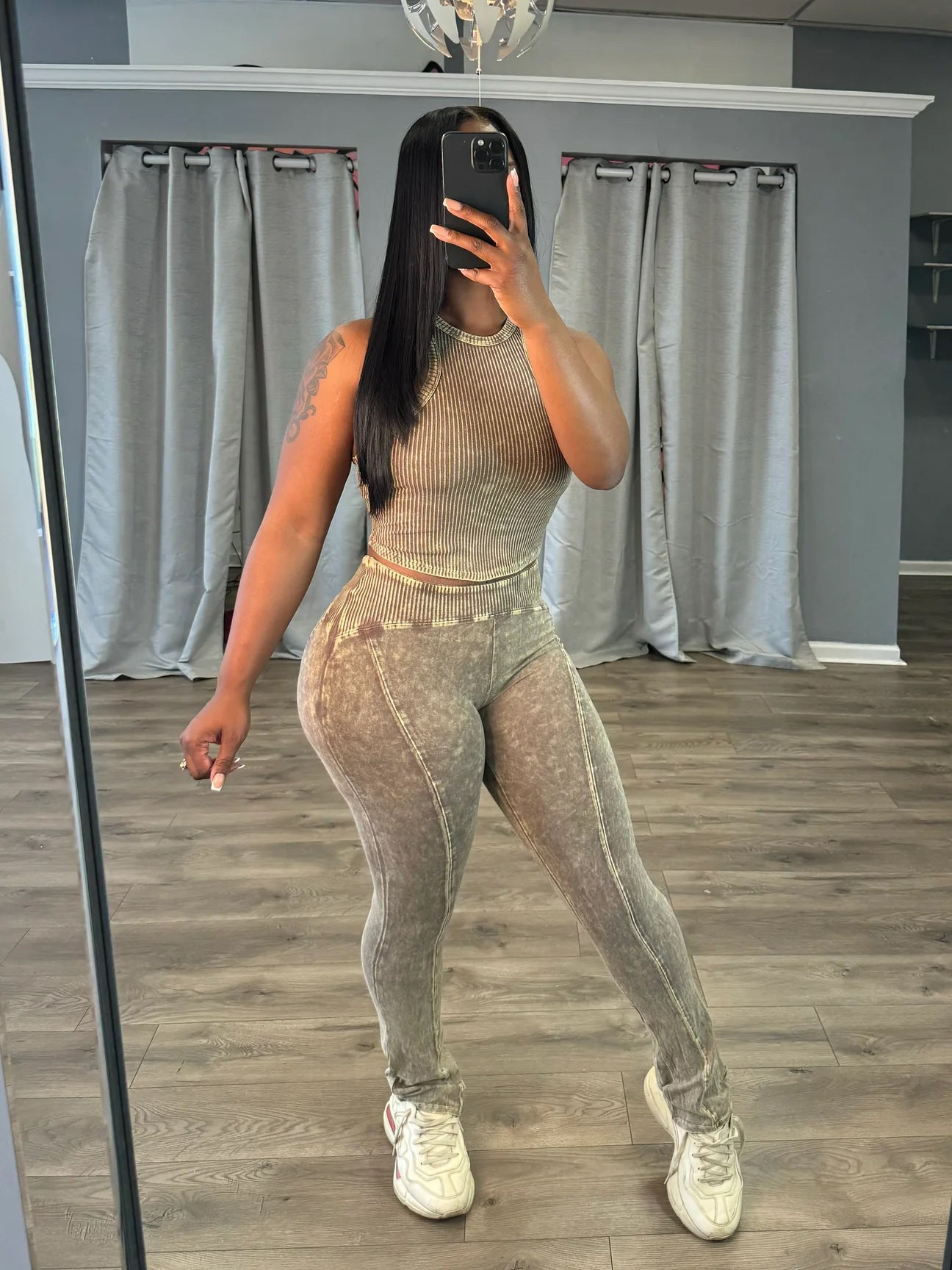 Sexy Slim Vest Trousers Two-Piece Set For Women 3