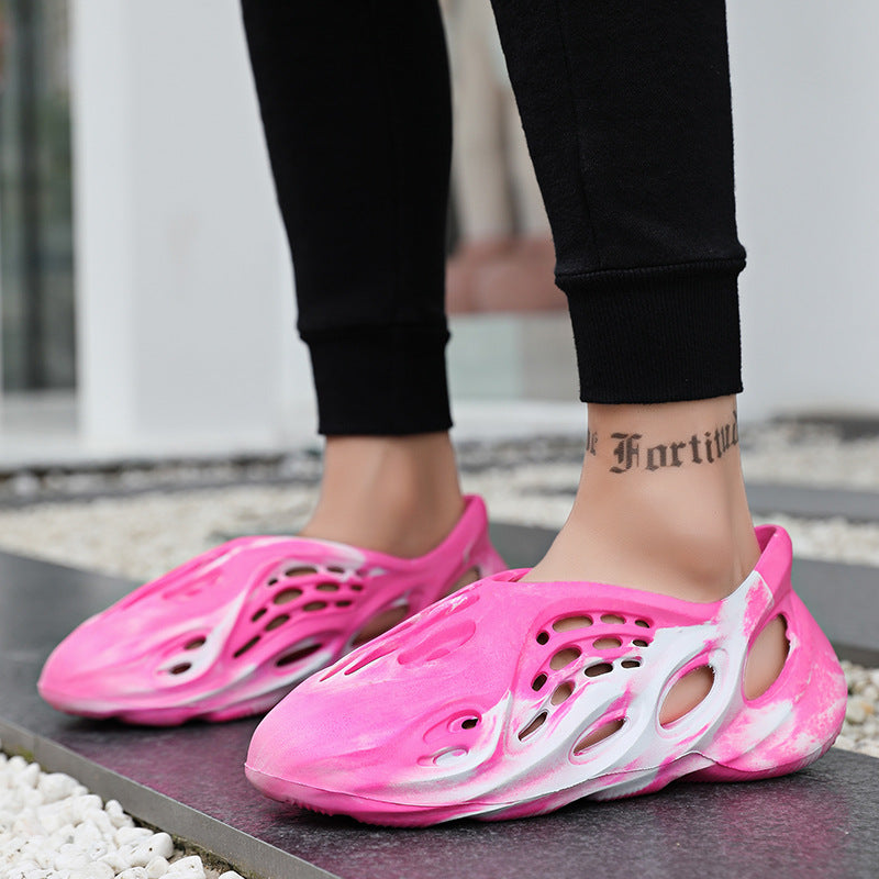 Hollow Out Hole Shoes Trendy Women And Men'S Sandals Spring And Summer Beach Shoes Sports Sandals And Slippers