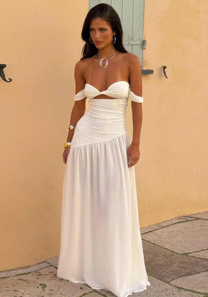 Summer Off-Shoulder Holiday Bodycon Dress