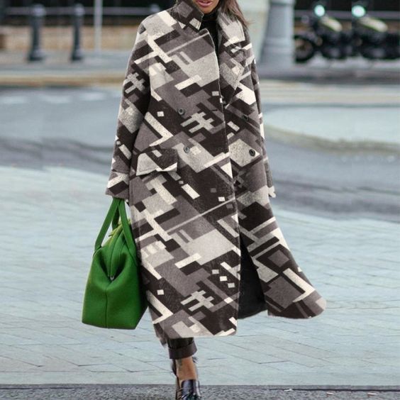 Winter And Autumn Women's Loose Coat 24