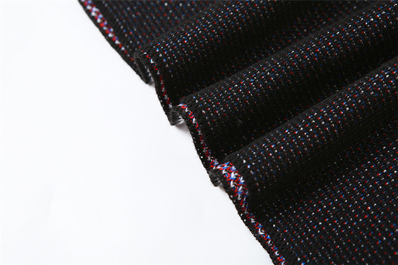 Women Letter Knitting Ribbed Top and Skirt two-piece set 72