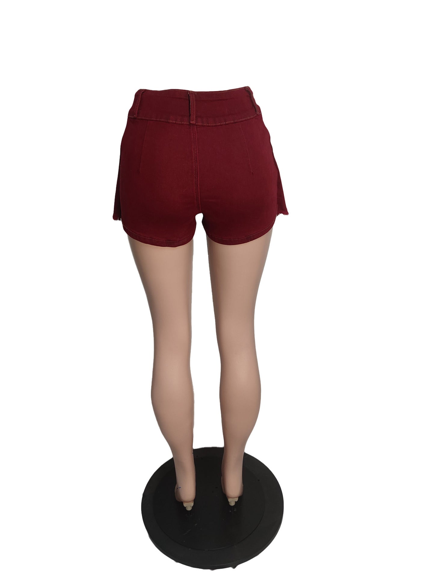 Women's Vintage Wash Stretch Denim Shorts 42