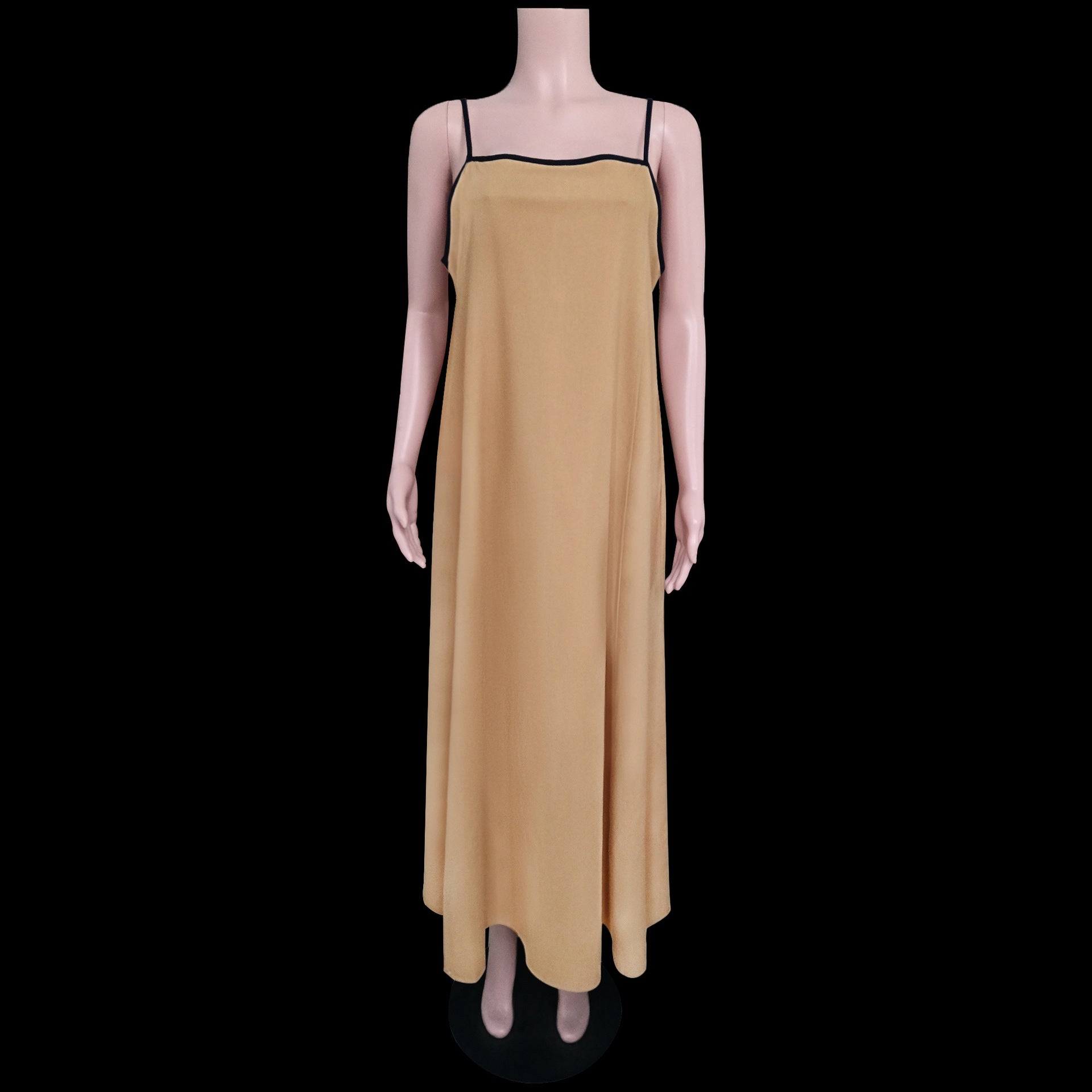 Spring Summer Women's Fashion Casual Strap Dress With Pockets 15