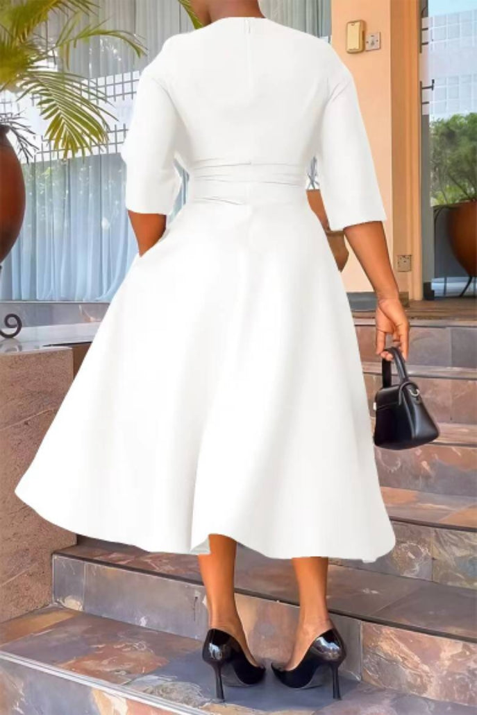 Women solid dress 24