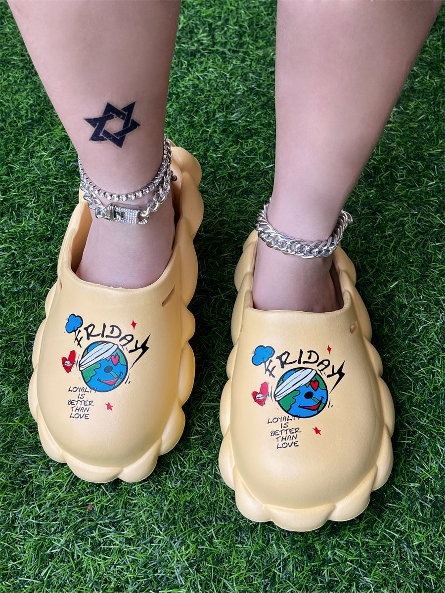 Spring And Summer Women's Shoes Sandals And Slippers Couple Eva Waterproof Women Slippers 103