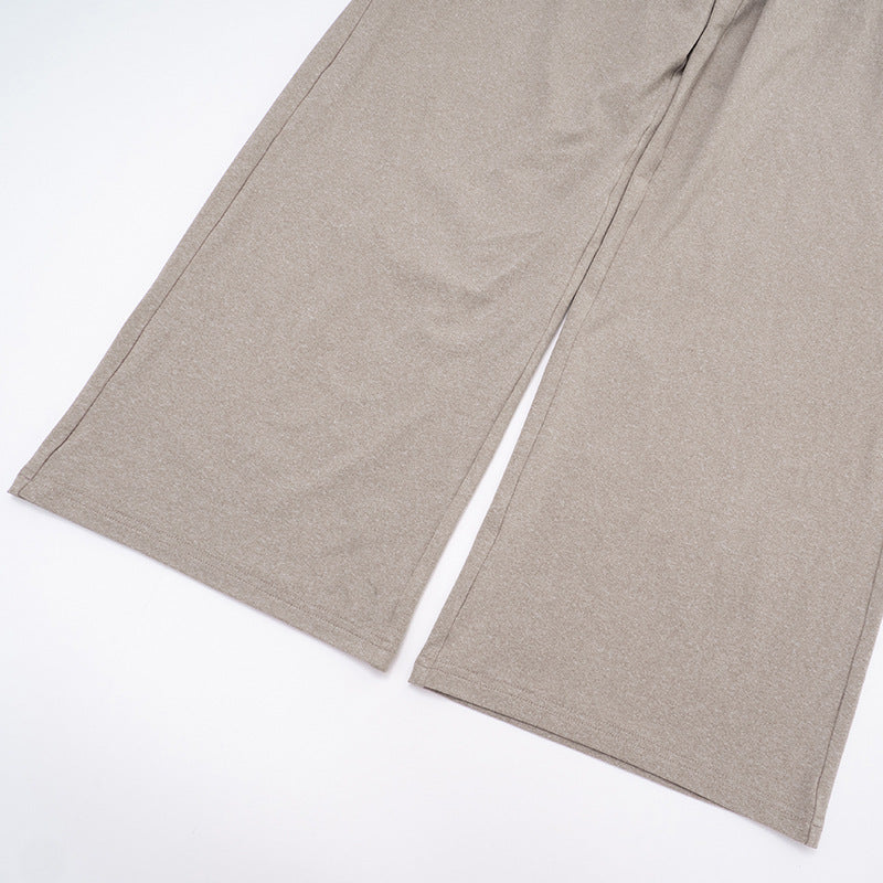 Women Fall/Winter Casual Turtleneck Long-Sleeved Top and Pants Two-Piece Set 36