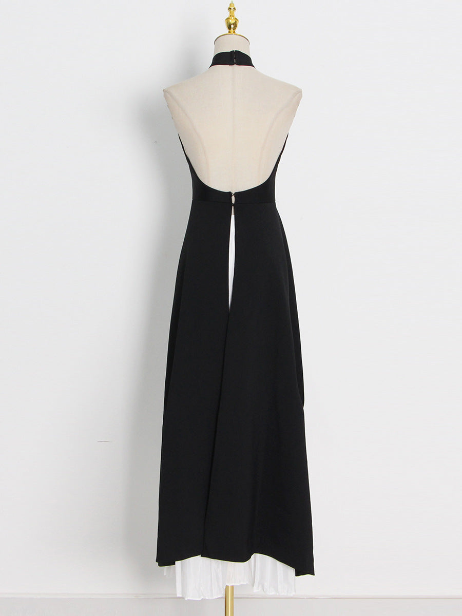 Fashion Two-Piece Spring Round Neck Sleeveless Slim Waist Irregular Two Piece Set 20