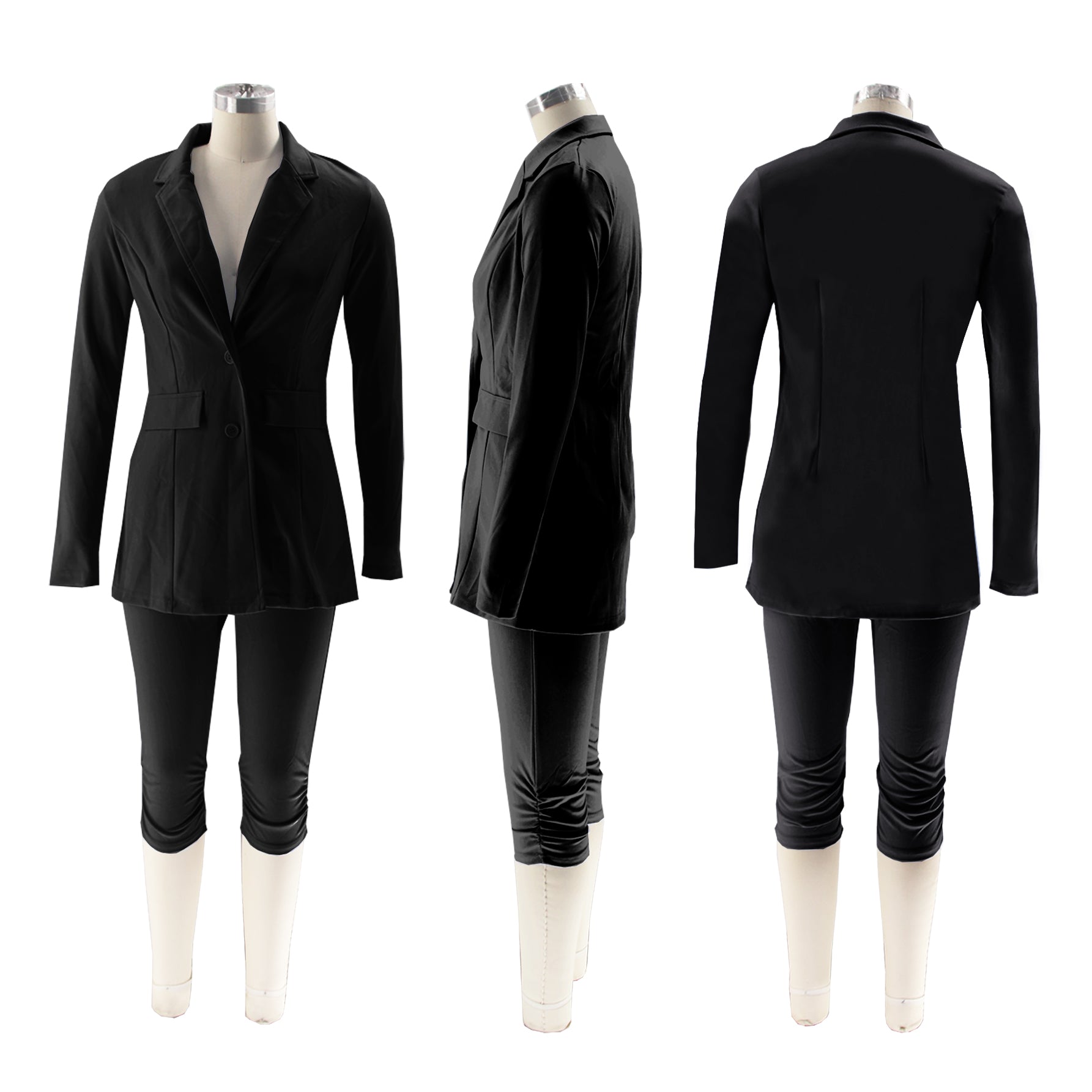 Women Blazer and Shorts two-piece suit 13