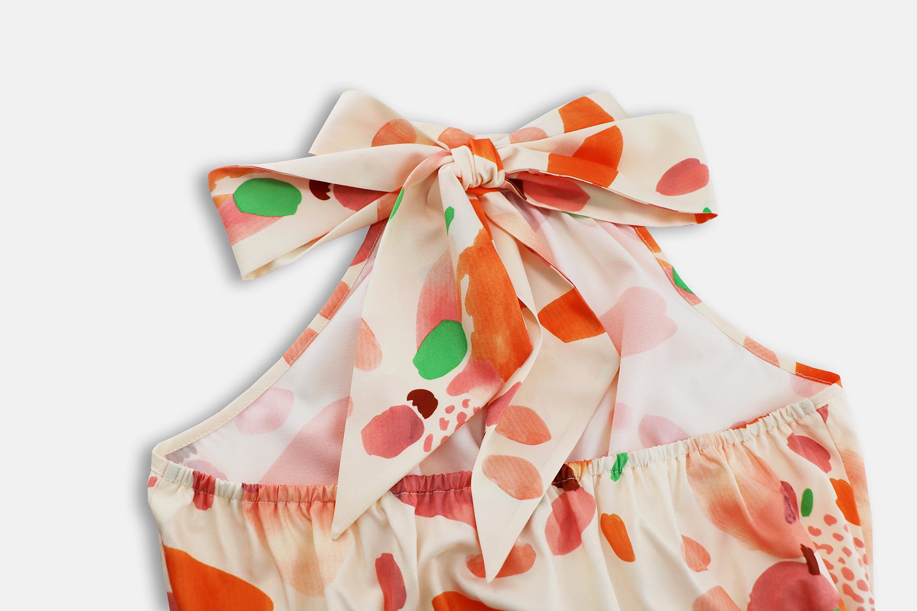 Women Sexy Stand Collar Sleeveless Printed Maxi Dress 22