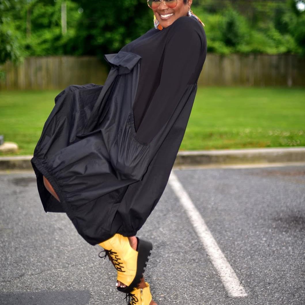 Women Mesh Print Dress 4