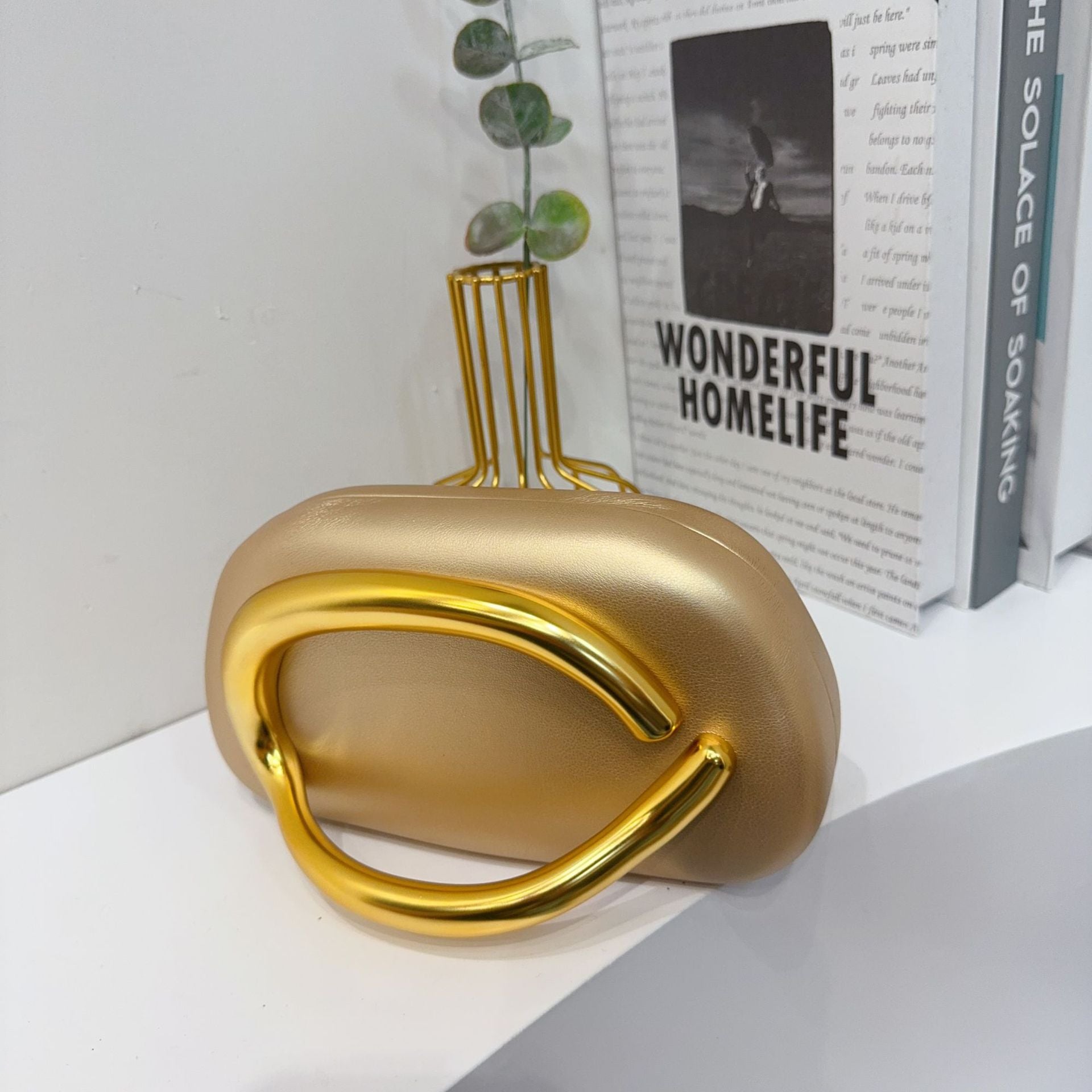 Women Pu-Leather Square Bag Single Shoulder Crossbody Bag 6