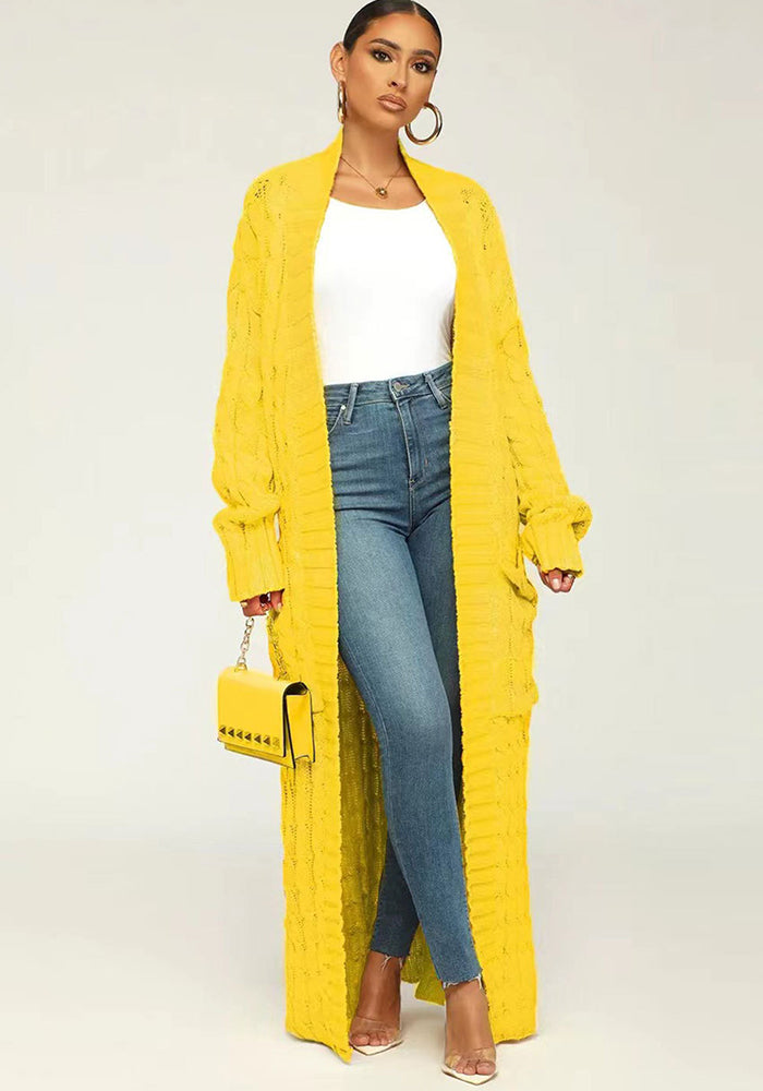 Women Solid Cardigan Sweater