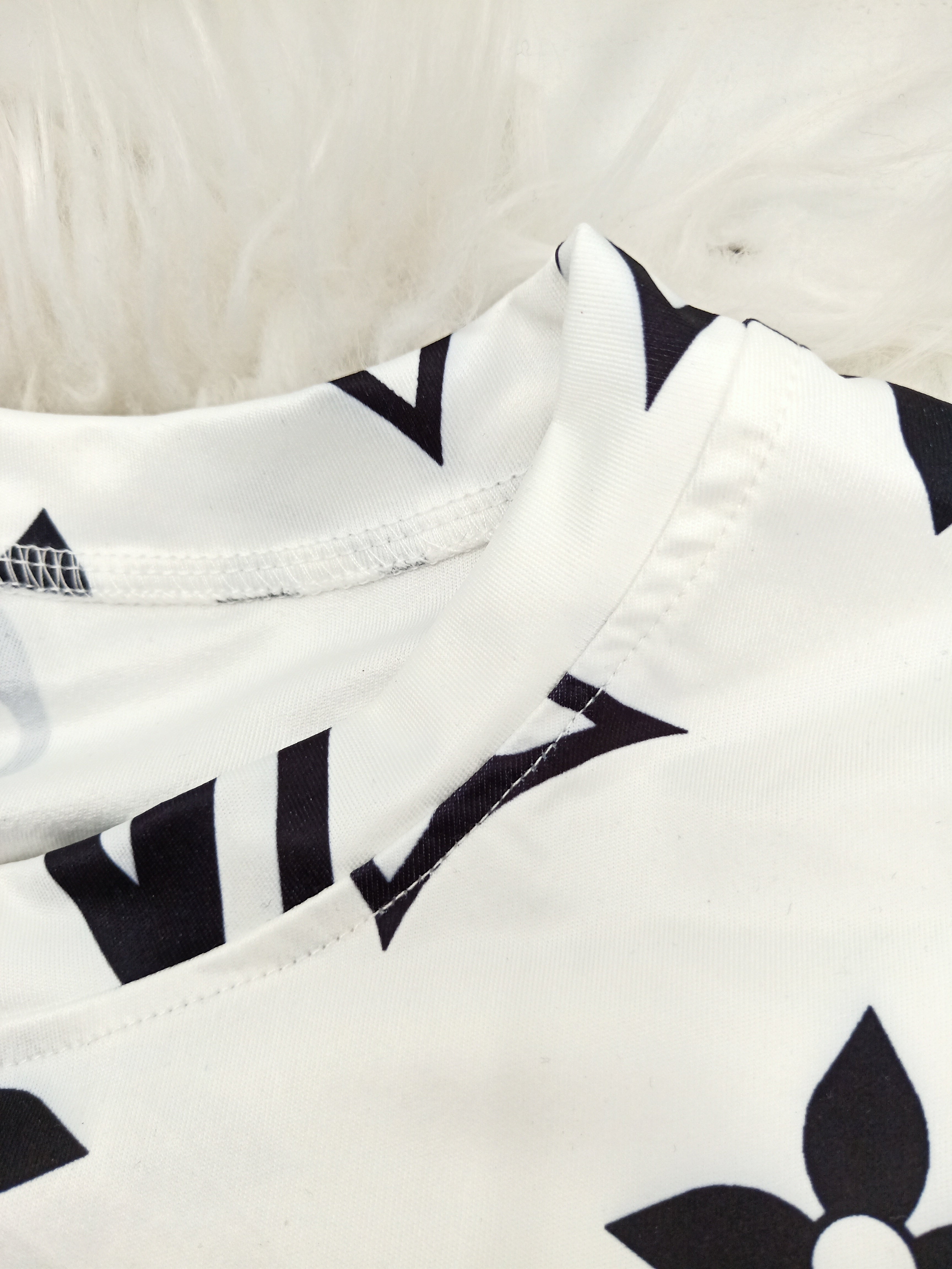 Women's Summer Sexy Short Sleeve Wide Leg Two-Piece Pants Set 28