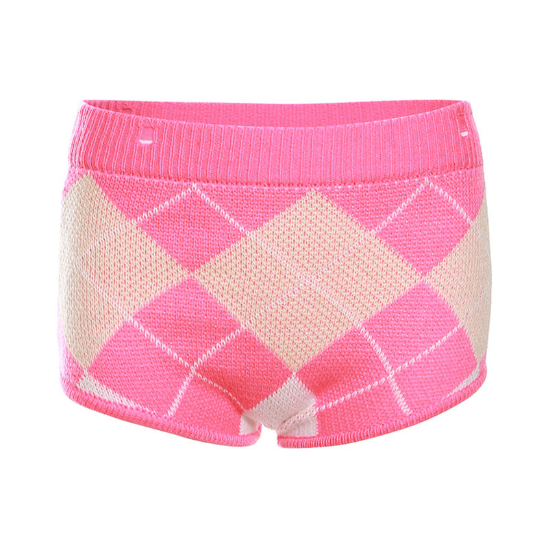 Autumn Women's Fashion Contrast Color Tassel Jacket High Waist Slim Shorts Two Piece Set For Women 9