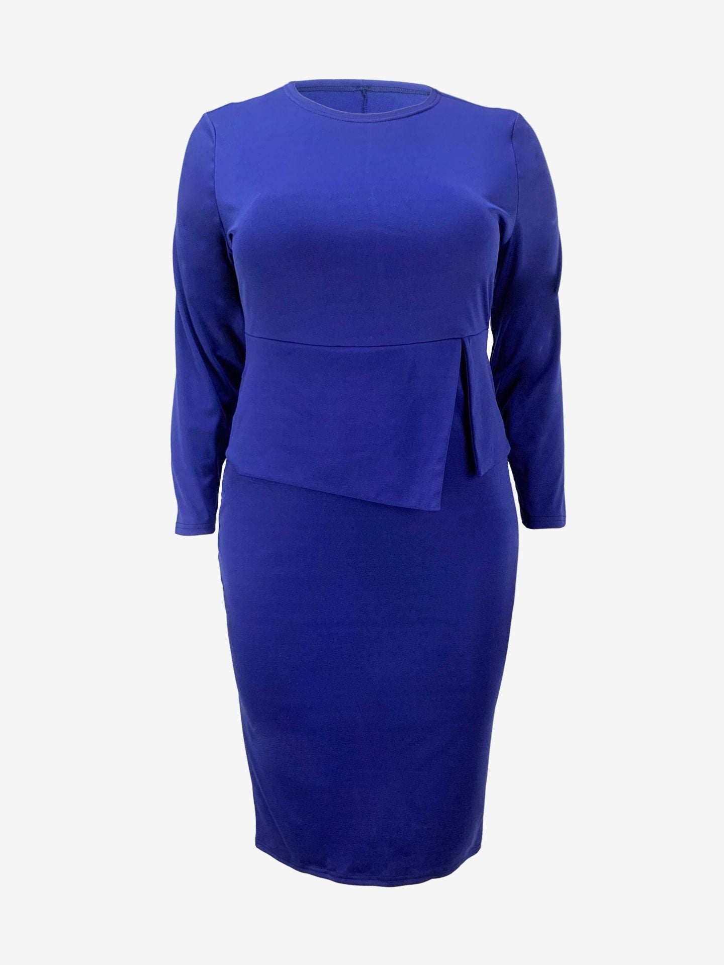 Women plus size elegant bodycon dress 4