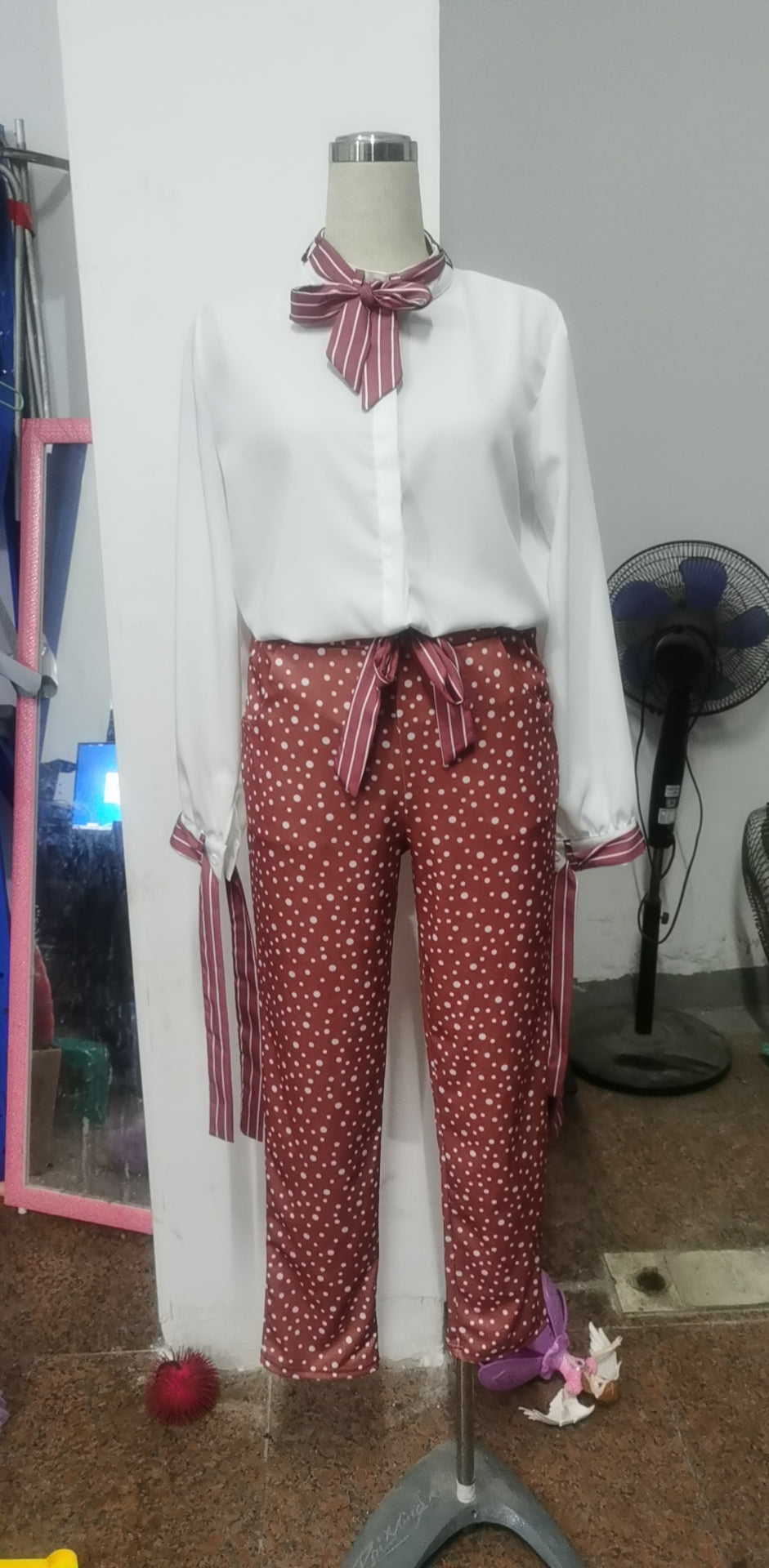 Shirt+Pants Casual Two-Piece Set 8