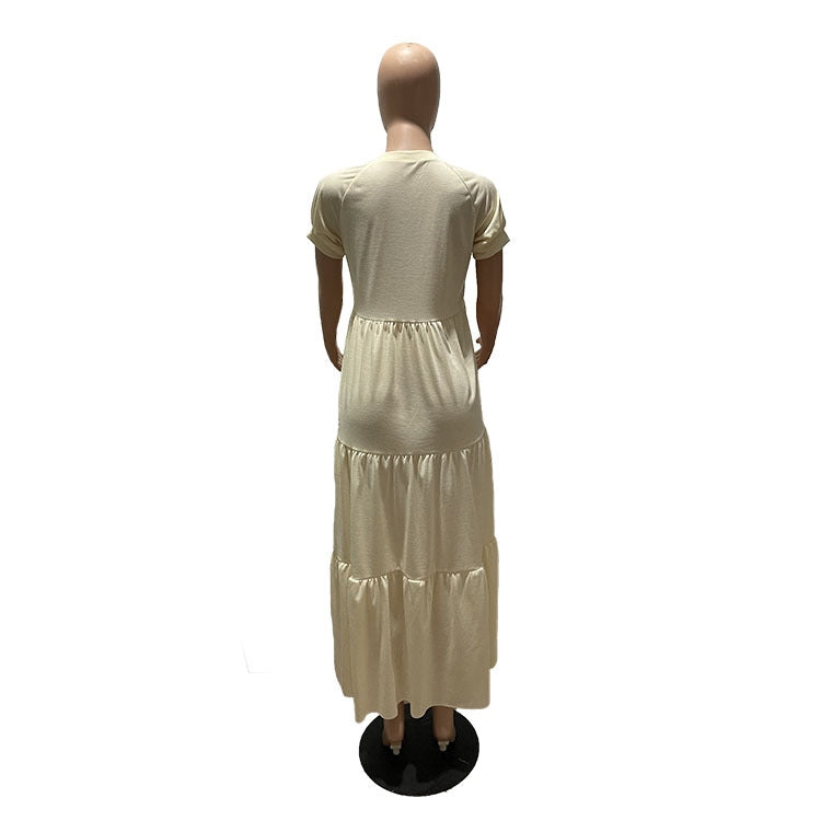 Autumn Women clothes Lace Skirt Loose Slim Fit French Lazy Casual Knitting Dress 14