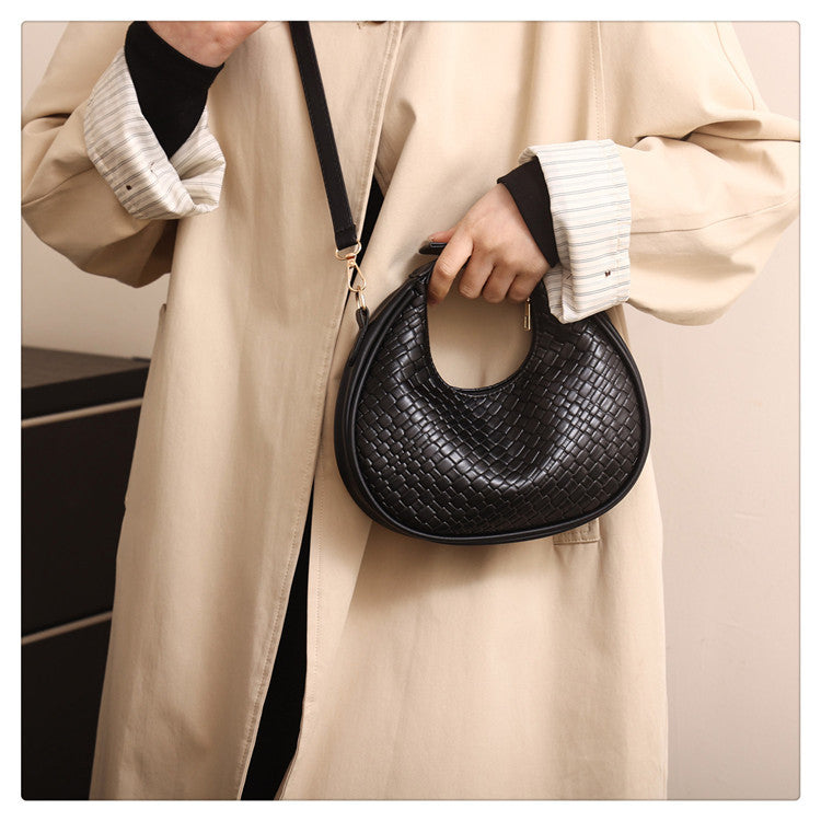 Retro Versatile Simple Diamond Women's Bag Shoulder Handbag 21