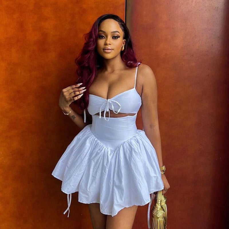 Women Chic Gathered Cutout Bodycon Dress 8