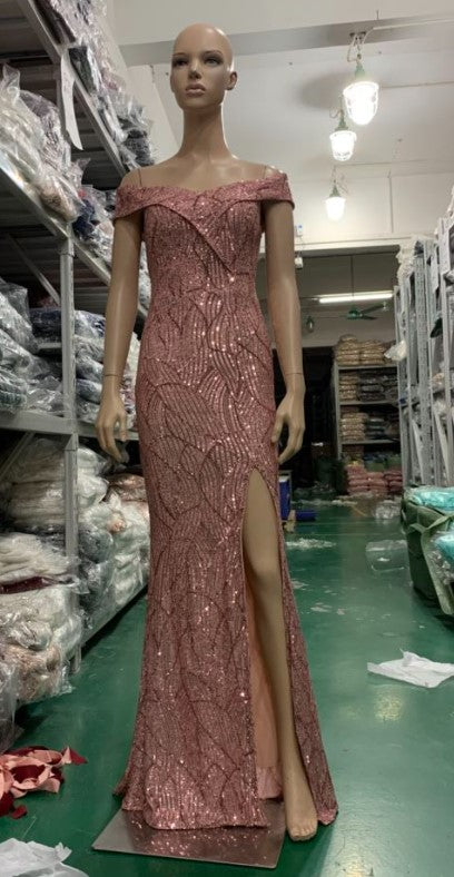 Women Formal Party Slim Elegant Maxi Evening Dress 18